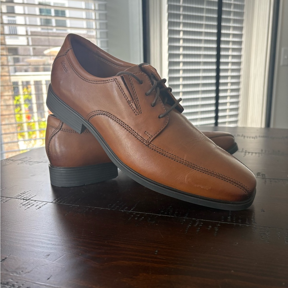 Clarks Clarks Tilden Walk Dark Tan BRAND NEW SZ 10